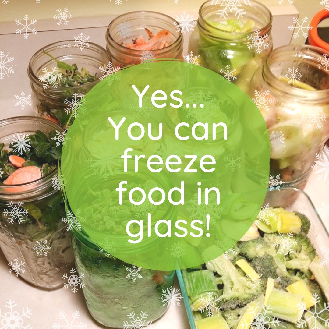 How to freeze food in glass jars (+ defrost it safely), Treading My Own  Path