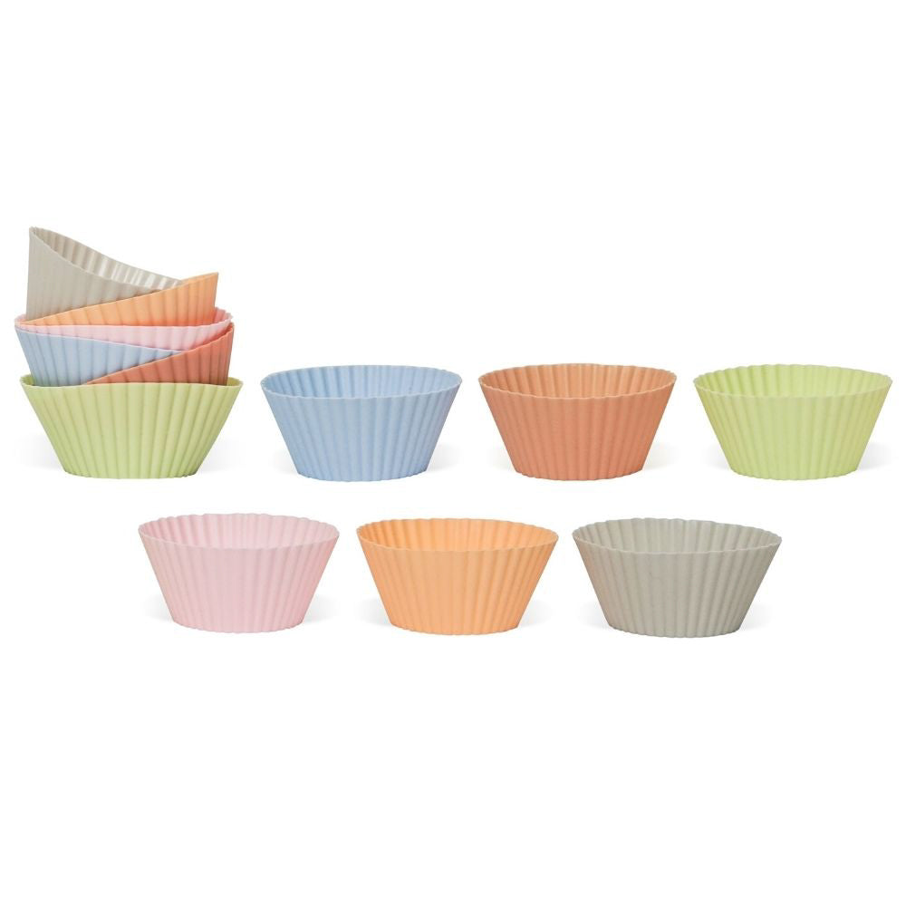 Freshware Silicone Cupcake Liners / Baking Cups - 12-Pack Muffin