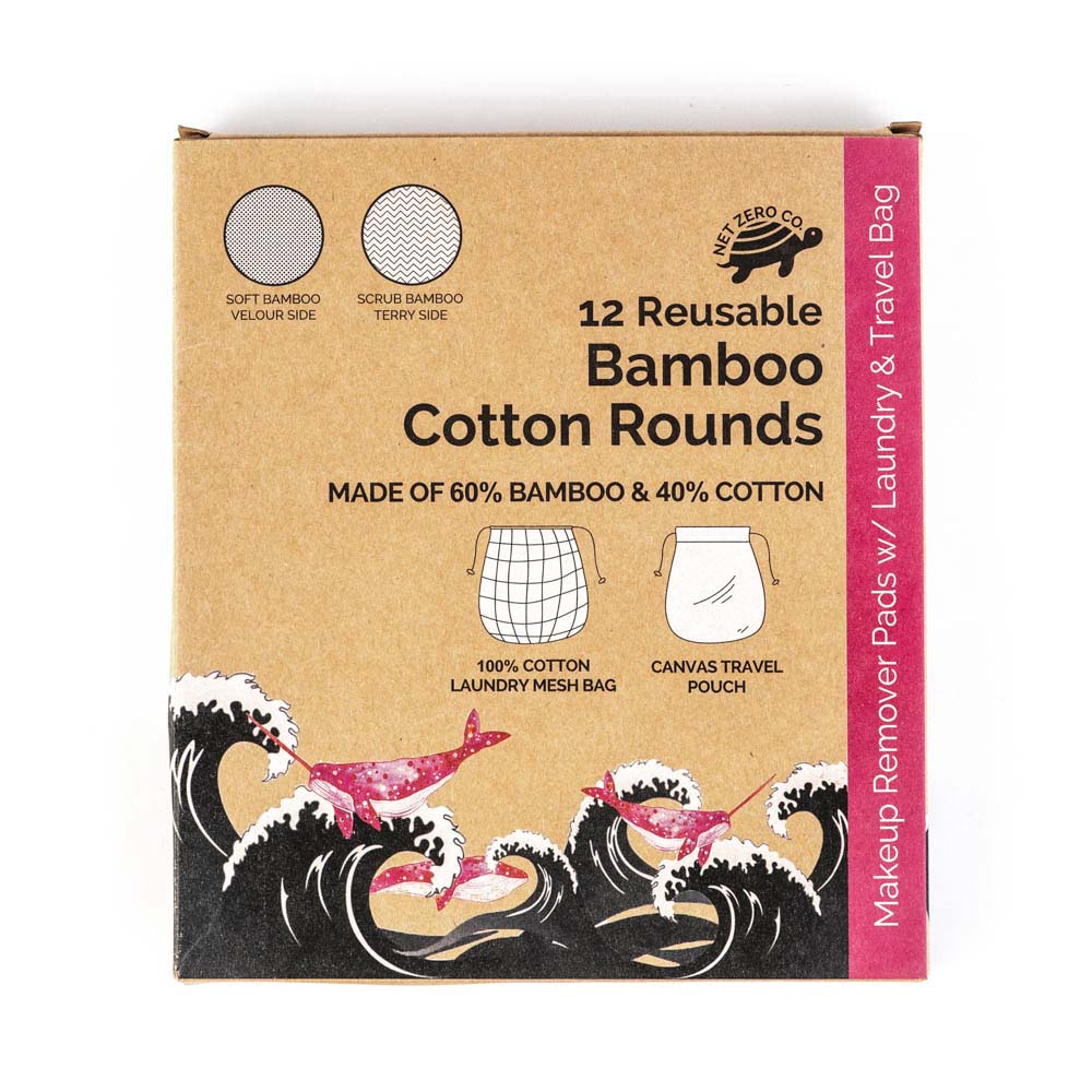 10 Piece Reusable Bamboo Cotton Rounds